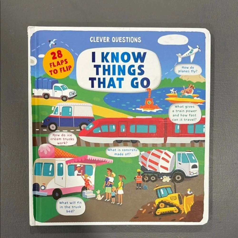 'I Know Things That Go' Kids Book